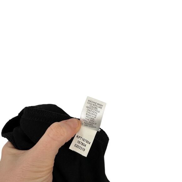 J Jill Ponte Slim Leg Black Pants Pull On Stretch Comfort Womens Plus Size 4x - Picture 6 of 6